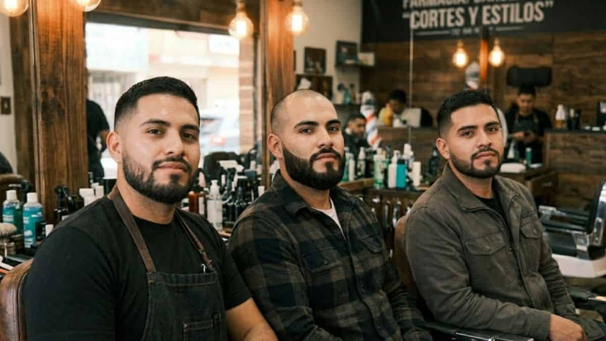Hombres con distintos estilos de barba arreglada en Mineral de la Reforma